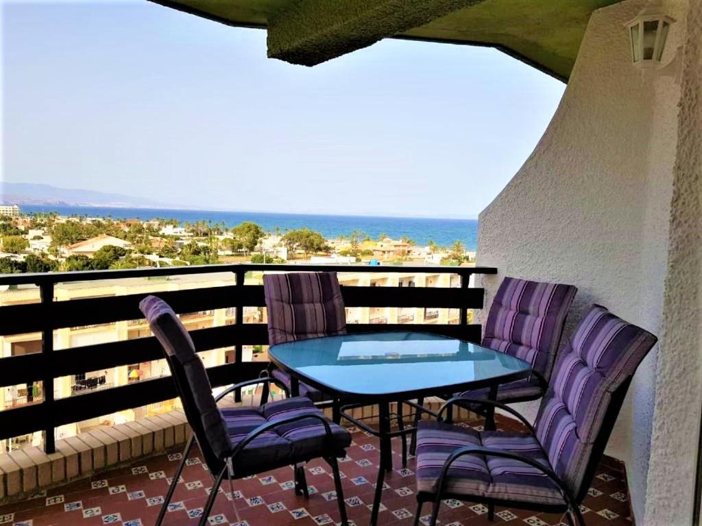 Apartamento Roquetas De Mar Urbanizacion, 2 Dormitorios, Gran Terraza Con Vista Al Mar, Wi-Fi, Parking Y Piscina 外观 照片