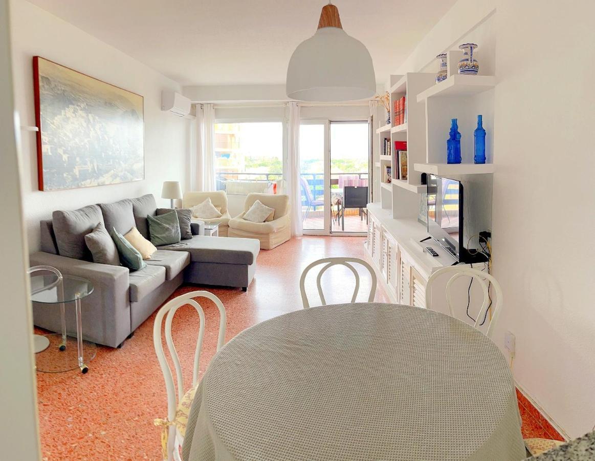 Apartamento Roquetas De Mar Urbanizacion, 2 Dormitorios, Gran Terraza Con Vista Al Mar, Wi-Fi, Parking Y Piscina 外观 照片
