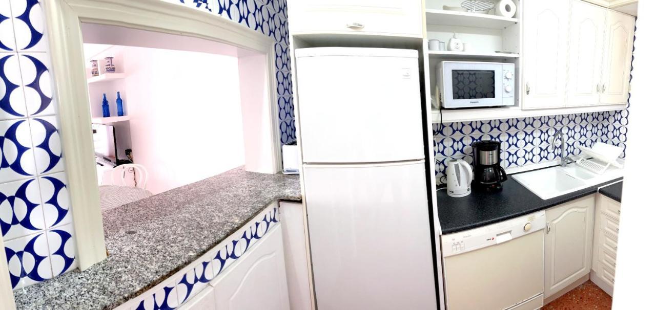 Apartamento Roquetas De Mar Urbanizacion, 2 Dormitorios, Gran Terraza Con Vista Al Mar, Wi-Fi, Parking Y Piscina 外观 照片